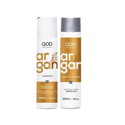 qod Professional Argan Shampoo & Conditioner – 300ml (Combo of 2) | Sulphate free | Sodium Chloride free image 1