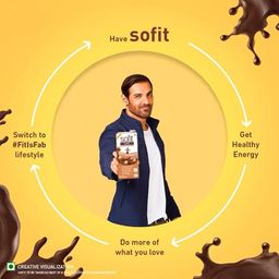 SOFIT Soya Drink Chocolate Flavored,1000Ml-Pack Of 3 (3 X 1000Ml)|Vegan Drink|Enriched Goodness Of/Source Of Plant Protein,Dietary Fibers,Vitamins & Calcium|Naturally Lactose Free image 3