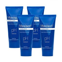 Maxisoft Set of 4 Shaving Cream for Cleanser Moisturizing Shave with Aloe Vera - 100g Each-19