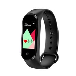 Drumstone (𝗦𝗽𝗲𝗰𝗶𝗮𝗹 𝟭𝟱 𝗬𝗲𝗮𝗿𝘀 𝗪𝗮𝗿𝗿𝗮𝗻𝘁𝘆) M4 Health Tracker Band, Sleep Analysis, Step Counter, Notifications, Waterproof Build & Stylish Display for Men & Women image 1