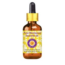 Deve Herbes Pure Wormwood Steam Distilled Essential Oil with Glass Dropper - 15 ml-image-99