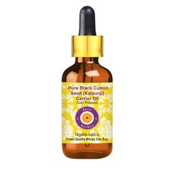 Deve Herbes Pure Black Cumin Seed (Kalaunji) Carrier Oil with Glass Dropper - 5ml-26