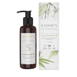 SADHEV Ayurvedic Anti-Dandruff Oil with Coconut Palm & Basil - 75 ml-26