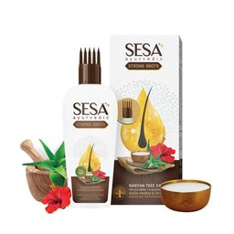 Sesa Ayurvedic Strong Roots Hair Oil with Banyan Tree Extract - 100ml-34
