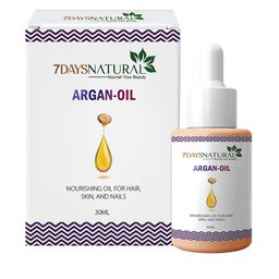 7 DAYS Natural Argan Oil For Hair Growth - 30ml-45