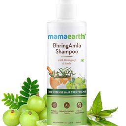 Mamaearth 2Pcs BhringAmla Hair Oil & Shampoo - 250ml Each-16