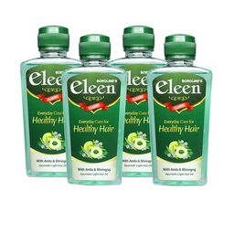 BOROLINE Eleen Set Of 4 Ayurvedic Light Hair Oils - 200ml each-17