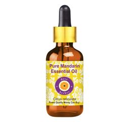 Deve Herbes Pure Mandarin Steam Distilled Essential Oil with Glass Dropper - 30 ml-image-89