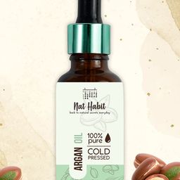 Nat Habit 100% Pure Cold Pressed Argan Body Oil to Prevents Stretch Marks - 30 ml-37