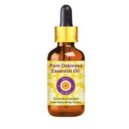 Deve Herbes Pure Oakmoss Steam Distilled Essential Oil with Glass Dropper - 10 ml-image-87