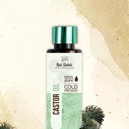 Nat Habit 100% Pure Cold Pressed Castor Body Oil for Deep Moisturization - 200 ml-54