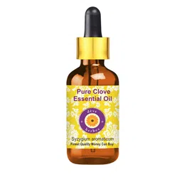 Deve Herbes Pure Clove Steam Distilled Essential Oil with Glass Dropper - 50ml-28