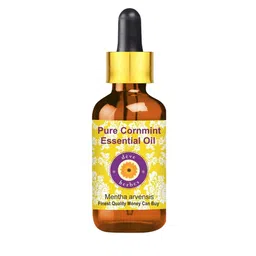 Deve Herbes Pure Cornmint Steam Distilled Essential Oil with Glass Dropper - 15ml-image-96