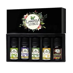 Luxura Sciences 5-Pcs Anti Hair Fall Hair Oil Combo - 15 ml each-42