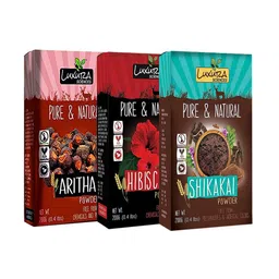 Luxura Sciences Set of 3 Pure & Natural Hair Care Powder - 200 g each-1