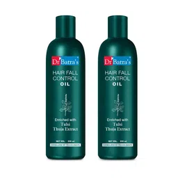 Dr. Batras Set Of 2 Hair Fall Control Oil Enriched With Tulsi & Thuja Extract - 200ml Each-17