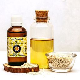 Deve Herbes Pure Sesame Cold Pressed Oil with Glass Dropper - 50ml-20