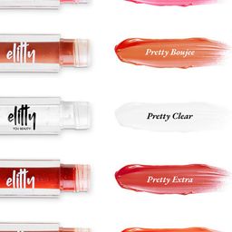 Elitty Jelly Set Of 5 Lips Lip Gloss For High Shine - 4ml Each - Liplove image 5