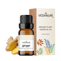 VEDANUM Ginger Organic Plant Essential Oil - 15ml-42