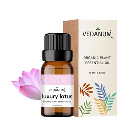 VEDANUM Luxury Lotus Organic Plant Essential Oil - 15 ml-48