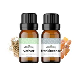 VEDANUM 2Pcs Transparent Frankincense and Vetiver Essential Oil-29