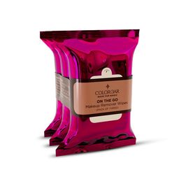 Colorbar On the Go make up remover wipes-Pack of 3 image 1