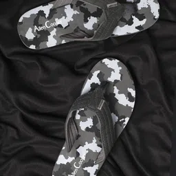 Allen Cooper Men Grey & White Printed Slip-On-picture-33