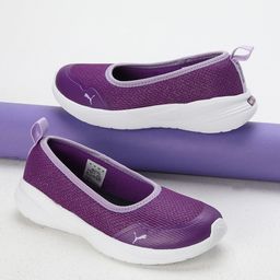 Puma Girls Sienna Softride Youth Slip-On Sneakers-image-49