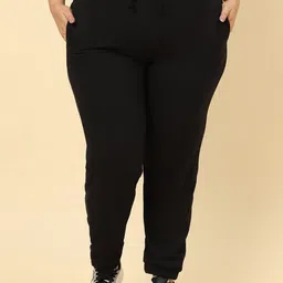 UnaOne Women Plus Size Cotton Joggers-54