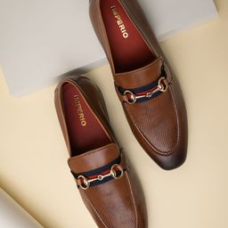 Regal Men Leather Formal Buckled Slip-Ons-picture-24