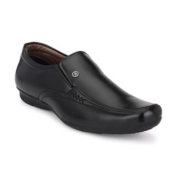 RL Rocklin Men Men Black Solid Formal Slip-Ons-image-104