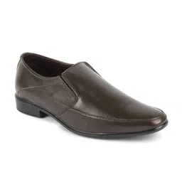 FAUSTO Men Round Toe Formal Slip-On Shoes-image-88