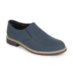 FAUSTO Men Round Toe Slip-On Formal Shoes-image-79