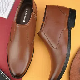 Provogue Men Round Toe Formal Slip-On Shoes-picture-50