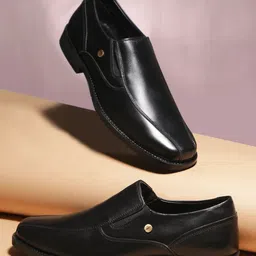 Liberty Men Leather Formal Slip-On Shoes-picture-15