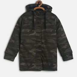 TALES & STORIES Kids Camouflage Printed Lightweight Tailored Jacket-picture-41