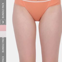 Amour Secret Women Pack Of 3 Anti-Bacterial Bikini Brief-image-66