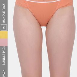 Amour Secret Women Pack Of 3 Anti-Bacterial Hipster Briefs-image-67