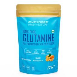 MYFITNESS By Paradise 100% Pure Glutamine,  0.33 lb  Orange -image-20
