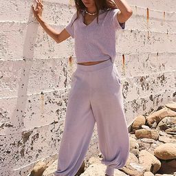 LULU & SKY Self-Design Shirt-Collar Top With Harem Pant Co-Ords-picture-16