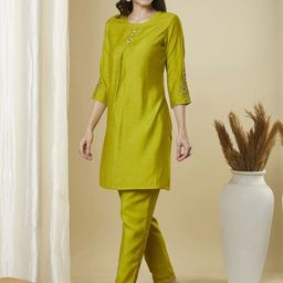 KAMI KUBI Embroidered Round Neck Tunic & Trouser-picture-48