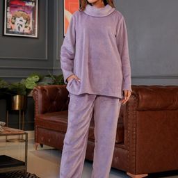 FEATHERS CLOSET High Neck Night Suit-image-98