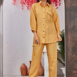 TWINS LADY Women Shirt With Trouser Co-Ords-image-83