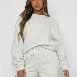 LULU & SKY Round Neck Sweatshirt & Shorts-image-51