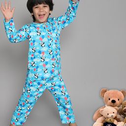 BAESD Boys Printed Pure Cotton Night Suit-image-15