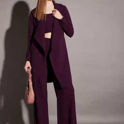 MABISH by Sonal Jain Crop Top With Trouser & Shrug-picture-55