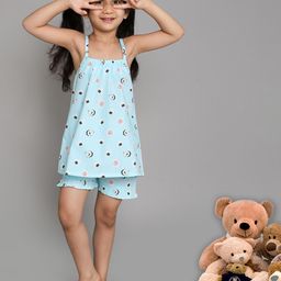 BAESD Girls Printed Pure Cotton Night Suit-picture-46