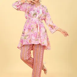 CHANSI Floral Printed Tunic & Trousers-picture-13