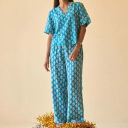 Prakriti Jaipur Floral Printed Top & Trousers-image-84