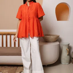 NH KAPDEWALA Top With Palazzo Co-Ords-picture-17